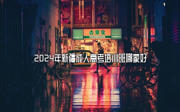 2024年新疆成人高考培训班哪家好